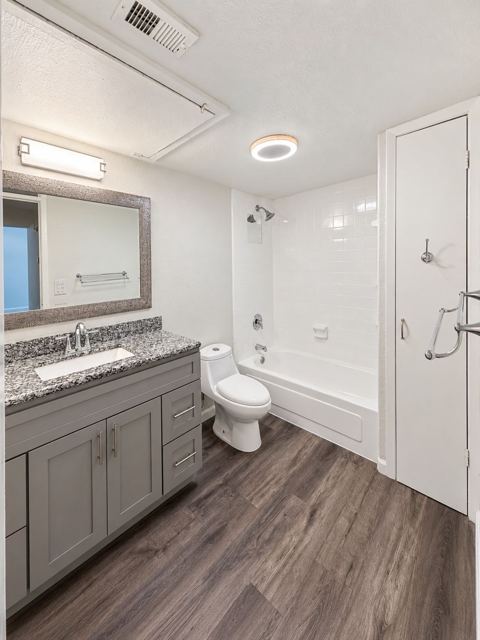Updated bathroom